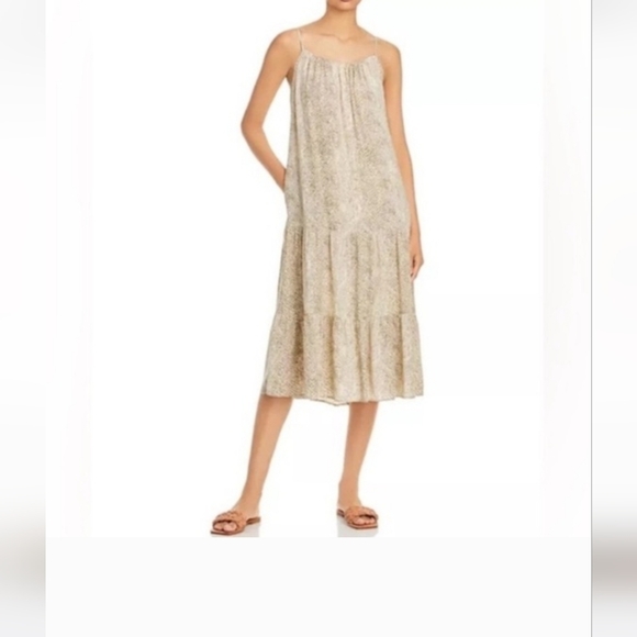 EUC Rails Women’s Adora Cream Snakeskin Dress Size XS - Picture 2 of 12